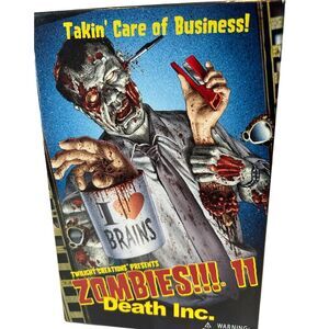 Zombies!!! 11: Death Inc. Board Game with Zombies‎ 3 Expansion included